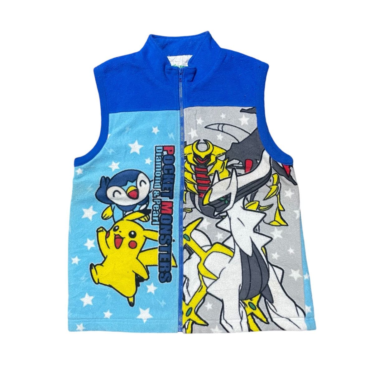 Anime × Japanese Brand × Nintendo 💥Nintendo Pokemon Diamond & Pearl Fleece Sweater Kid Size Size US XXS / EU 40 - 1 Thumbnail