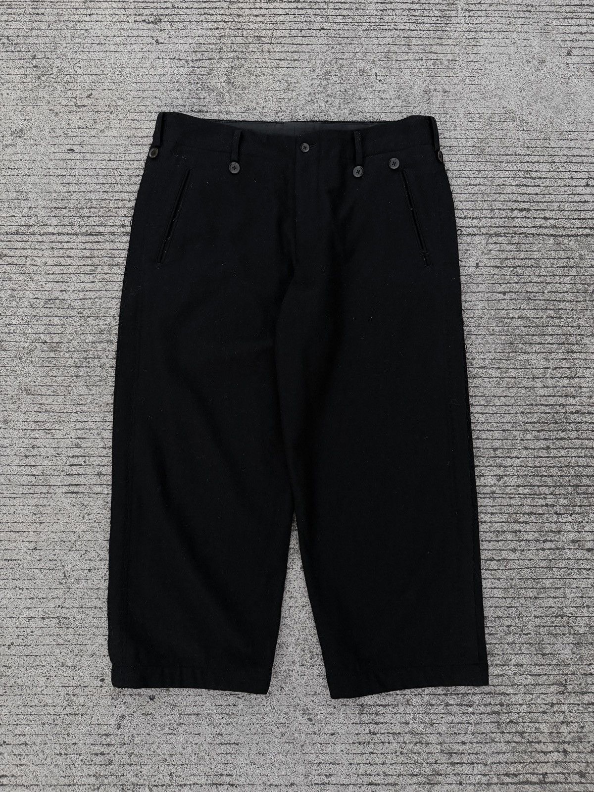 Yohji Yamamoto Yohji Yamamoto Pour Homme AW05 Wool Pants Size US 36 / EU 52 - 1 Thumbnail
