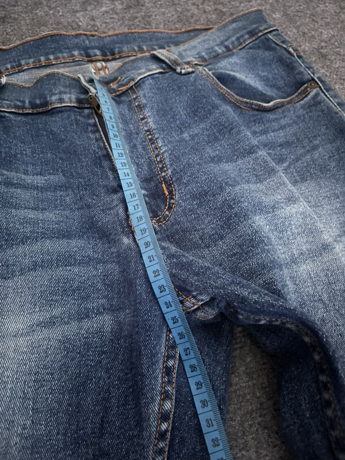 Nudie Jeans Nudie Jeans Co. Washed Indigo Denim Size US 34 / EU 50 - 11 Thumbnail