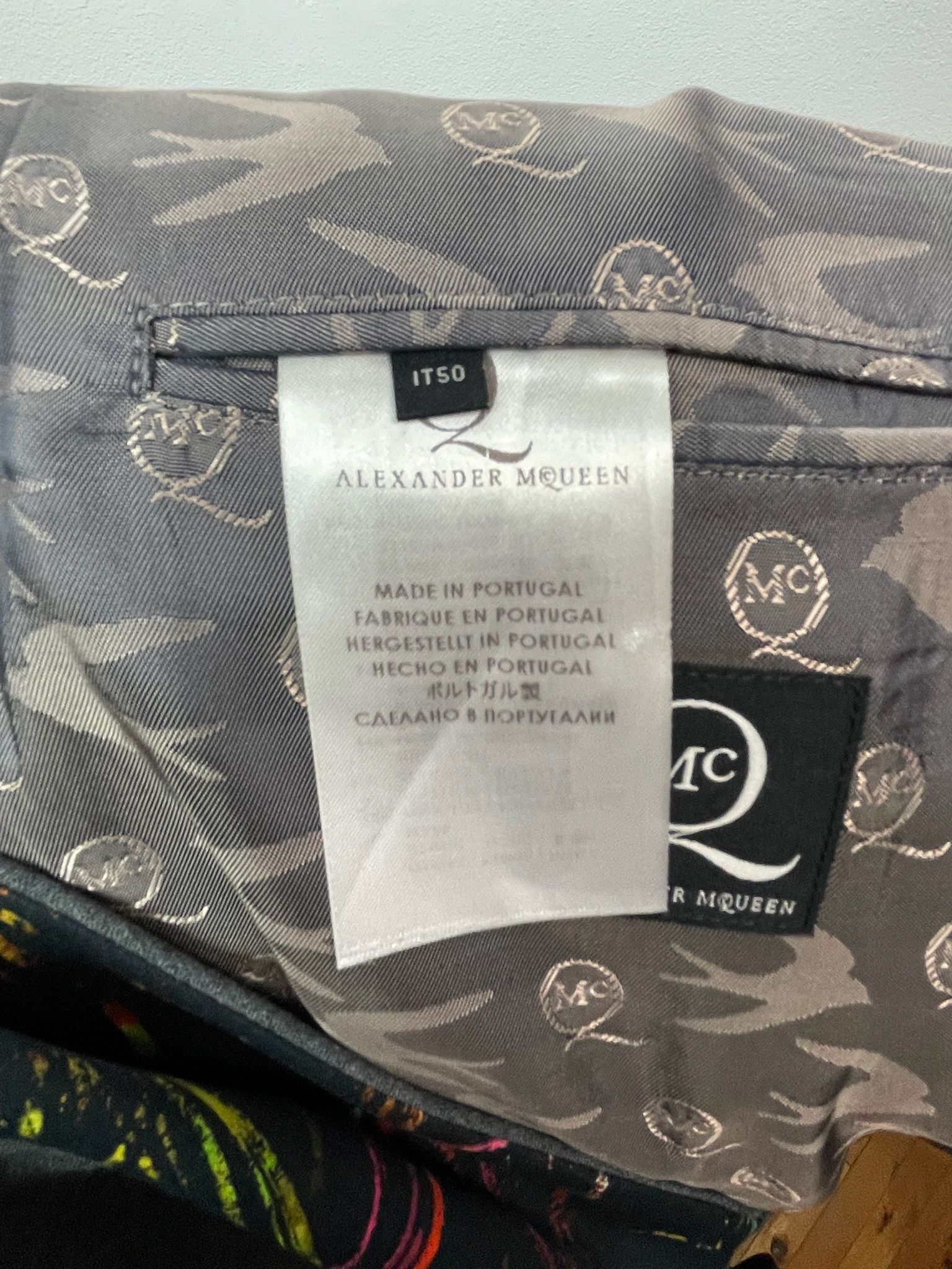 Alexander McQueen printed lapel blazer Size US M / EU 48-50 / 2 - 8 Thumbnail