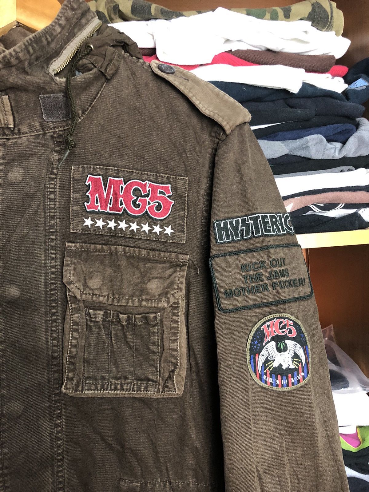 Hysteric Glamour 🔥Vintage🔥 90s Hysteric Glamour X Mc5 Jacket Size US M / EU 48-50 / 2 - 6 Thumbnail