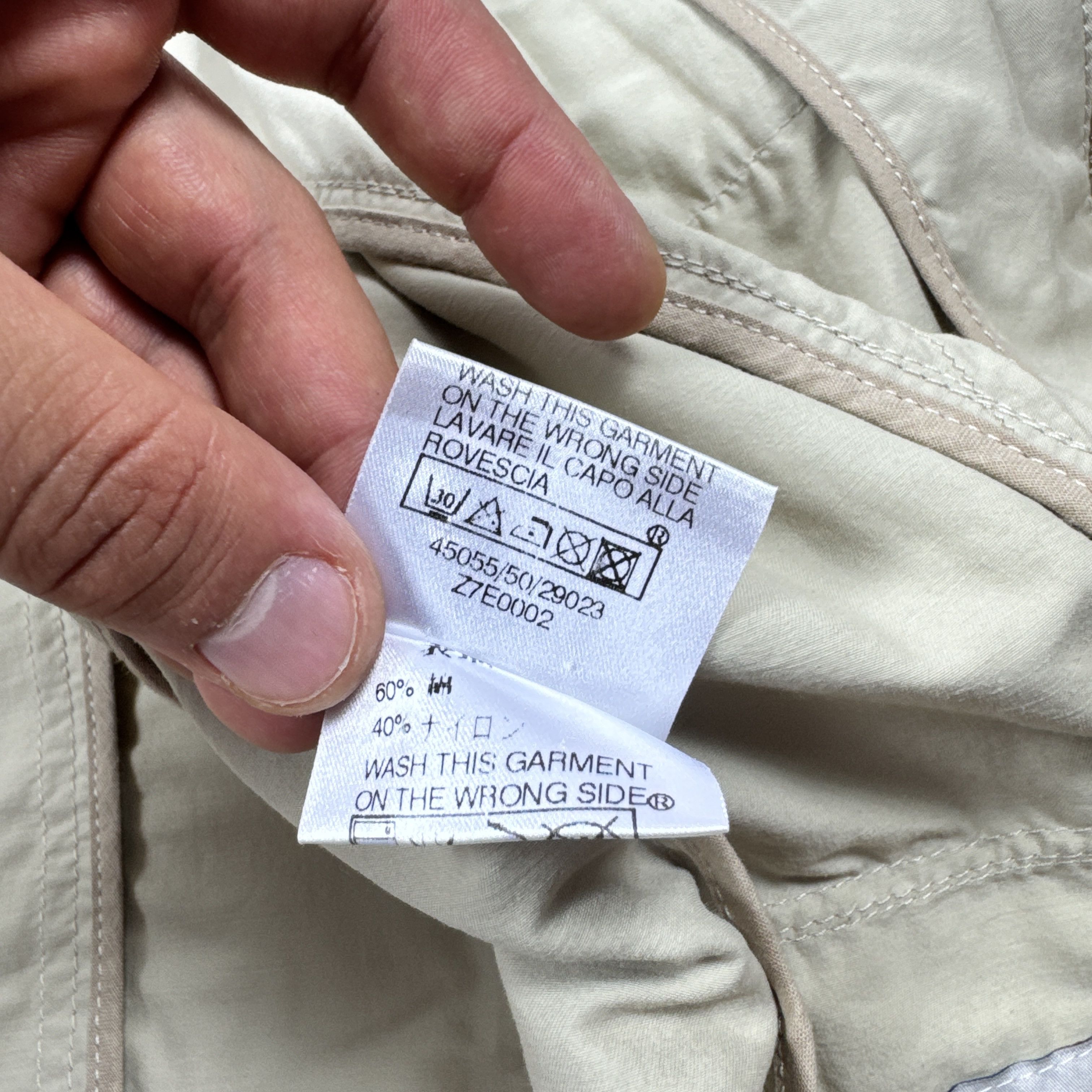 Moncler Women`s Moncler Cotton Blend Beige Military Jacket Size 1/S Size S / US 4 / IT 40 - 12 Thumbnail