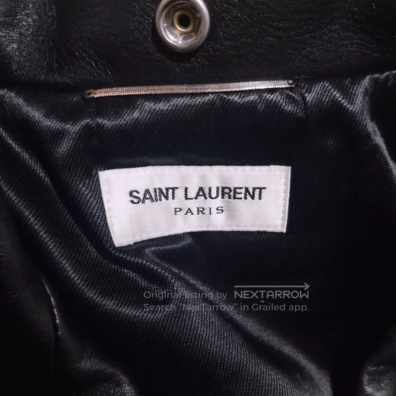 Saint Laurent Paris Saint Laurent Paris Leather Jacket Size US M / EU 48-50 / 2 - 3 Thumbnail