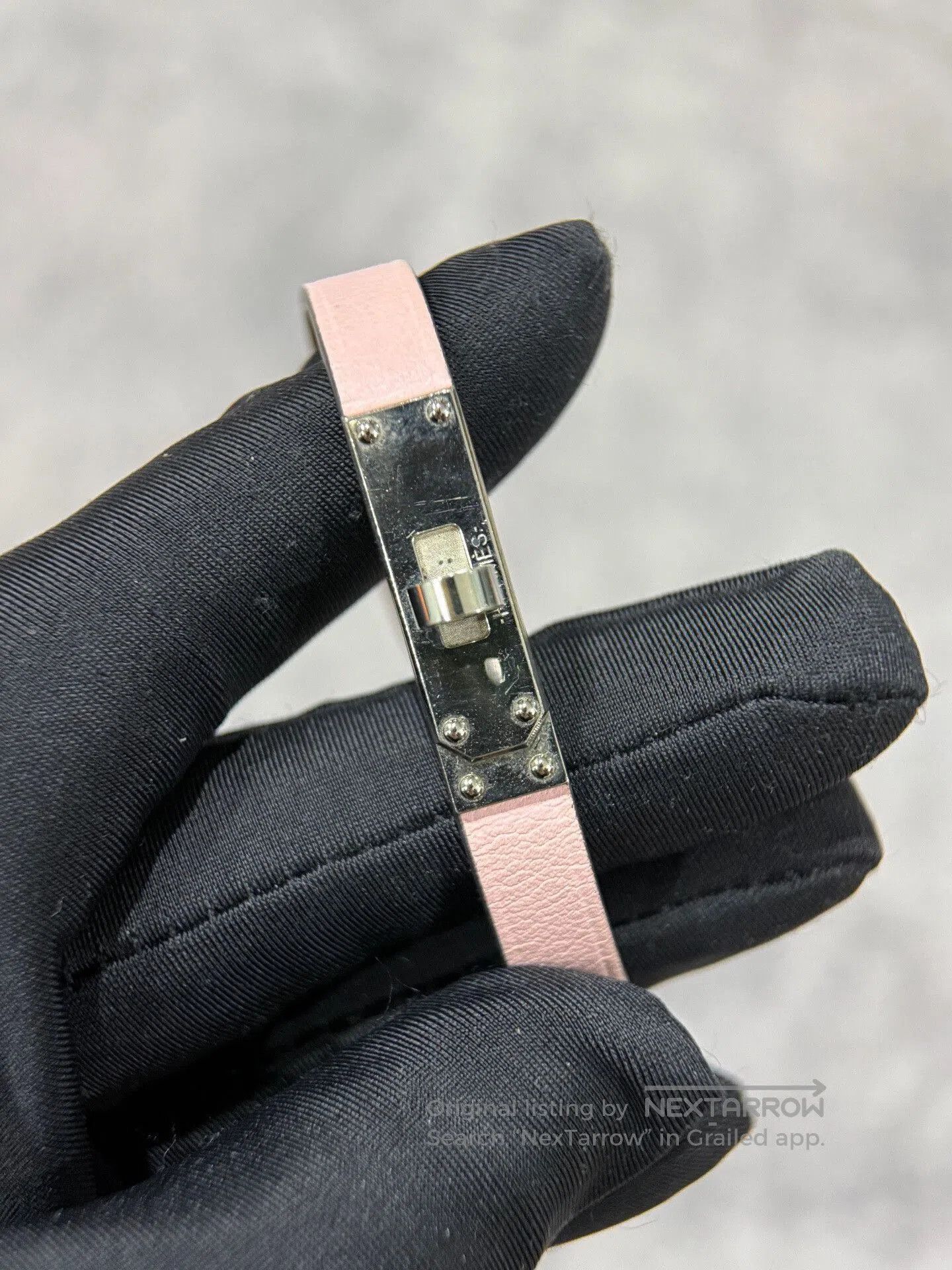 Hermes Hermes Kelly Pink Bracelet. Size ONE SIZE - 2 Thumbnail