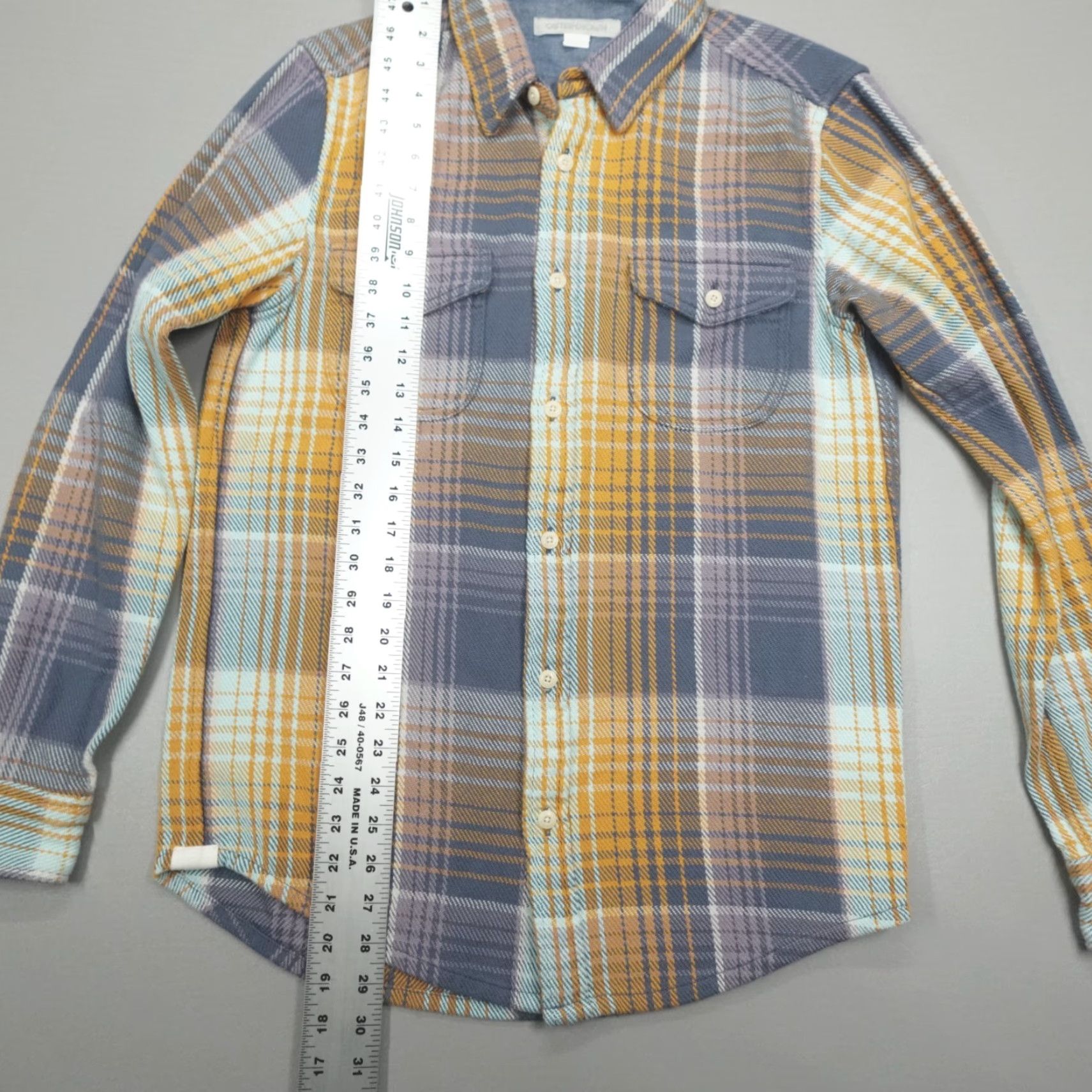 Outerknown Outerknown Blanket Shirt Plaid Button Up Men's Size S Organic Cotton Multicolor Casual Workwear Travel Long Sleeve Button-Up Size US S / EU 44-46 / 1 - 5 Thumbnail