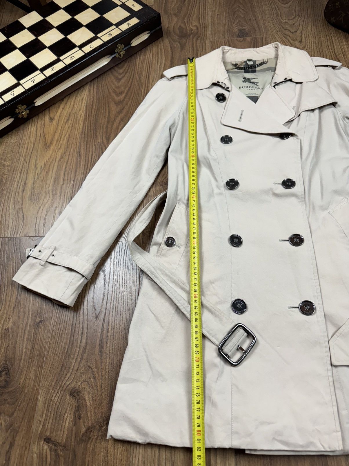 Burberry Trench coat Burberry original luxury streetwear item Size XS / US 0-2 / IT 36-38 - 6 Thumbnail