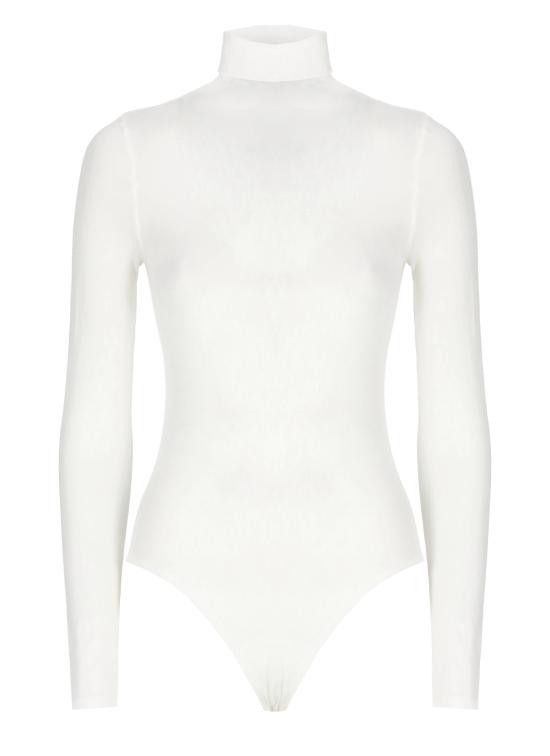 Wolford WOLFORD Women Bodysuit Tops 75083 1001 White Size XS / US 0-2 / IT 36-38 - 1 Thumbnail