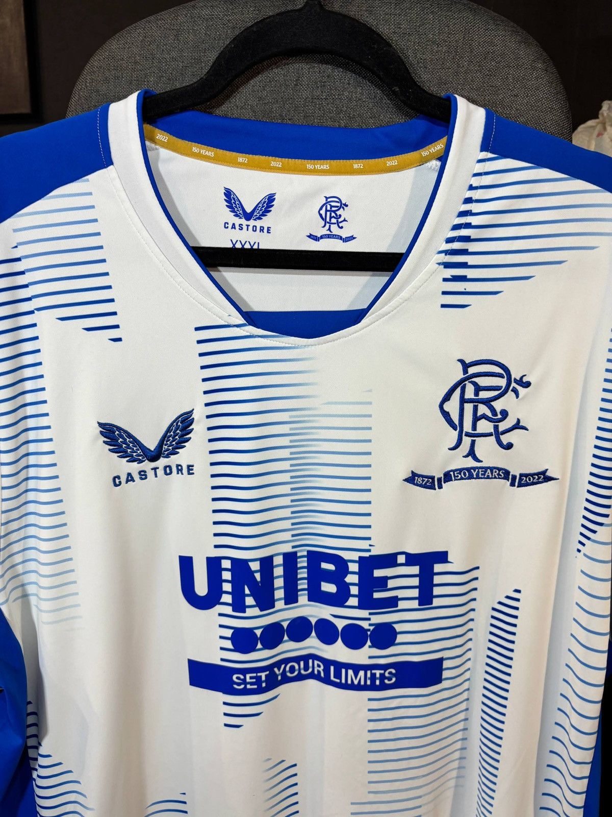 Castore Castore Rangers soccer jersey Size:XXXL Size US XXL / EU 58 / 5 - 3 Thumbnail