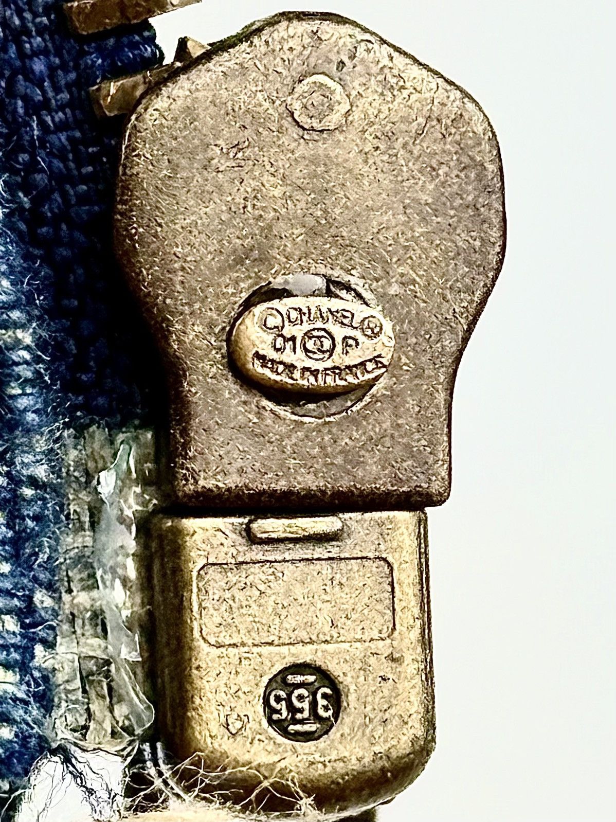 Chanel Chanel - Karl - FW/01 - Denim - Rhinestone - CC - Logo Cuff Size ONE SIZE - 23 Thumbnail