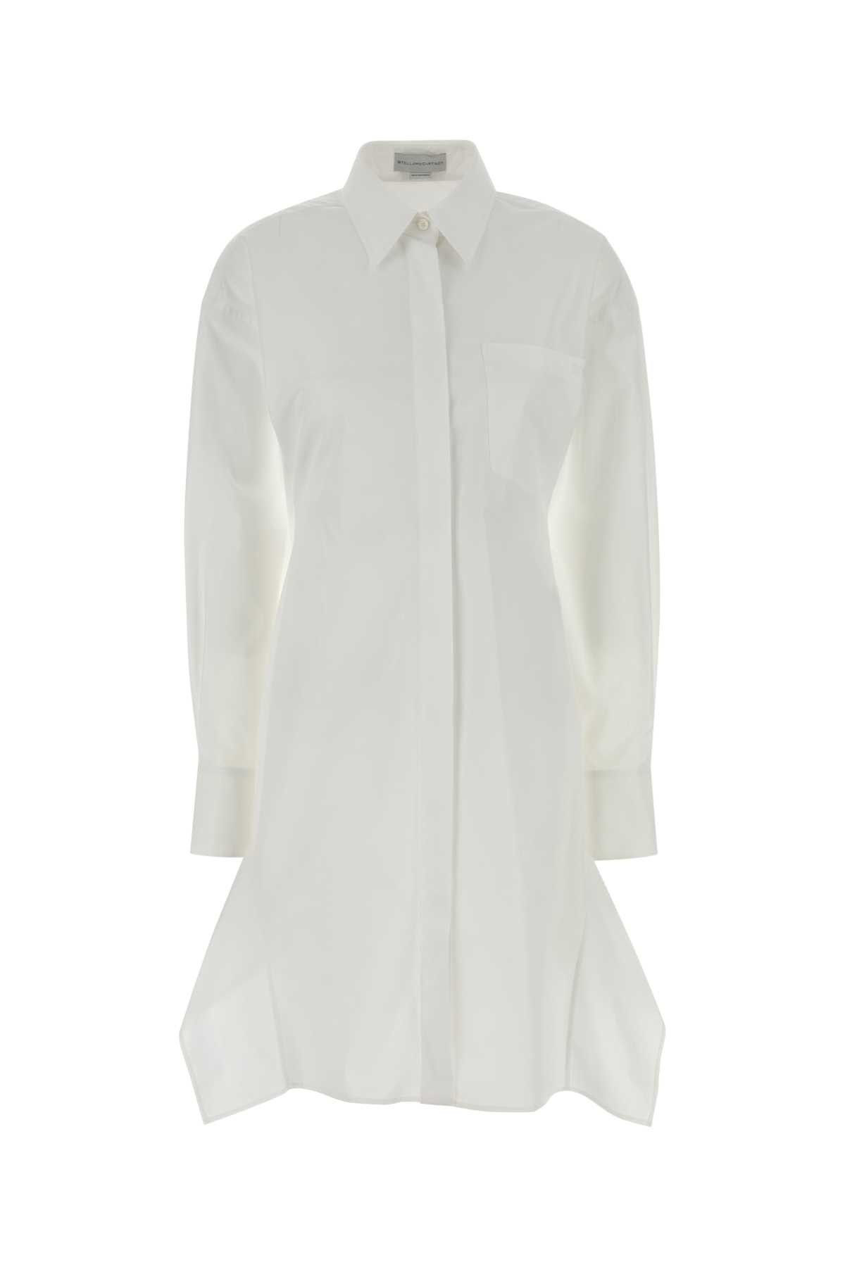 Stella McCartney White Poplin Shirt Dress Size M / US 6-8 / IT 42-44 - 1 Thumbnail