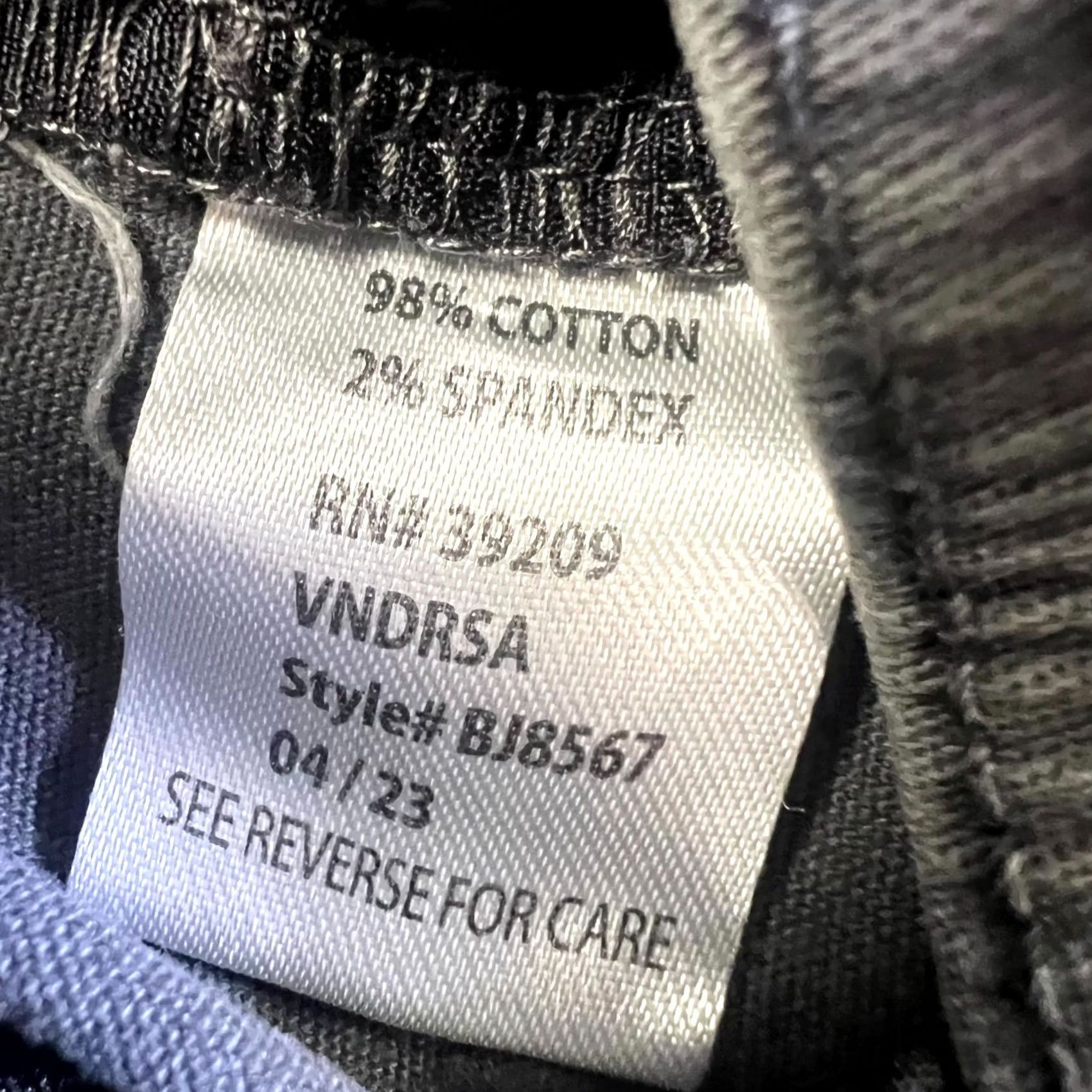 Burnside Burnside Mens XL Gray Drawstring Joggers Tapered Leg with Pockets Streetwear Pants Size US 36 / EU 52 - 7 Thumbnail