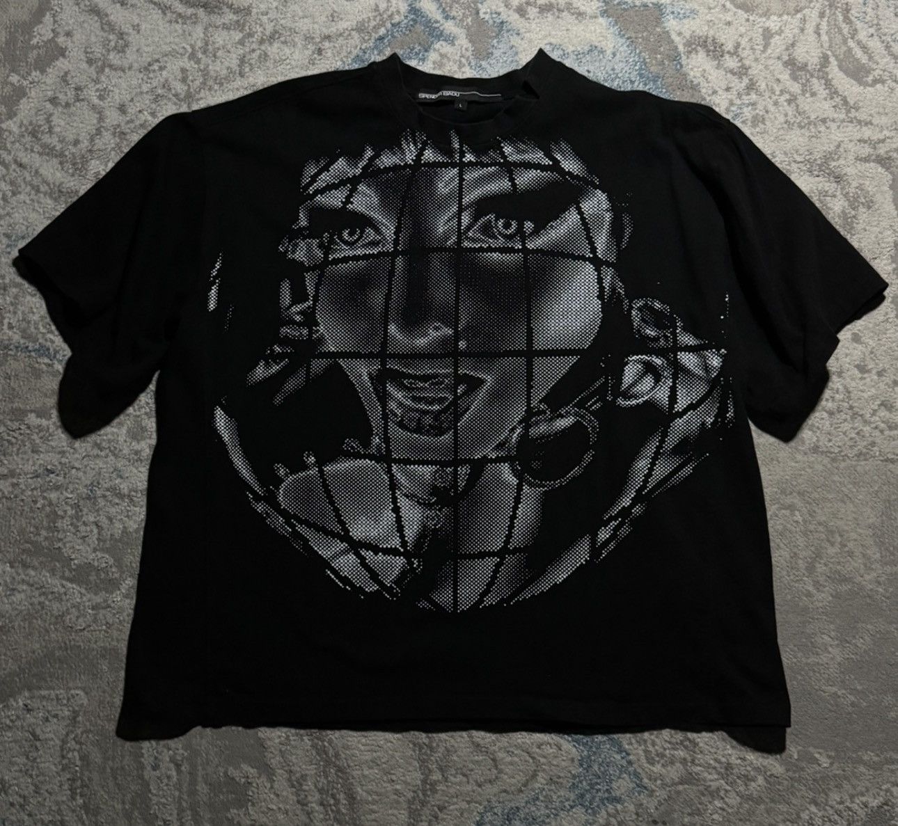 Spencer Badu SSENSE Exclusive Girl Tee Size L Oversized Boxy
