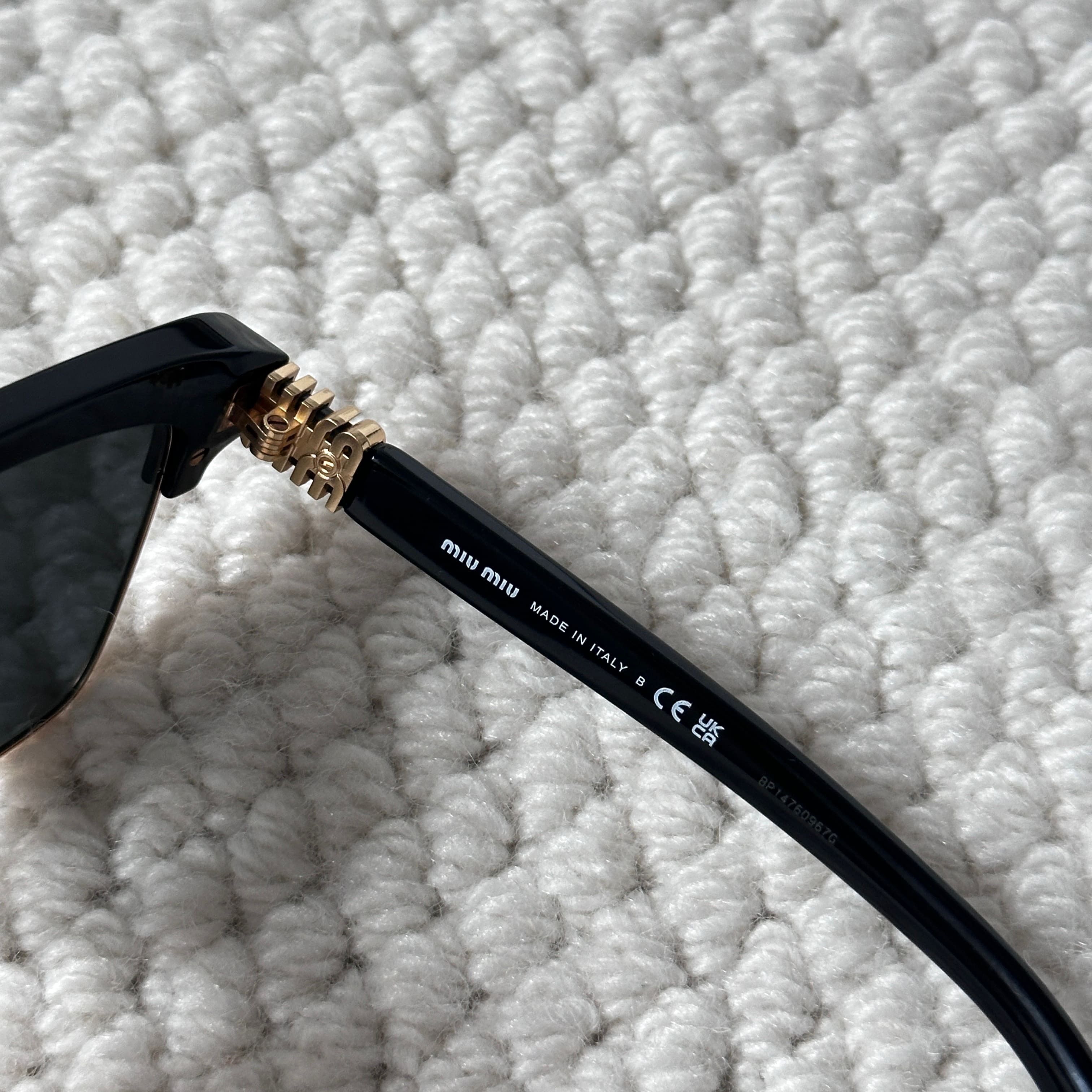 Miu Miu MIU MIU 0MU 10ZS SUNGLASSES Size ONE SIZE - 3 Thumbnail