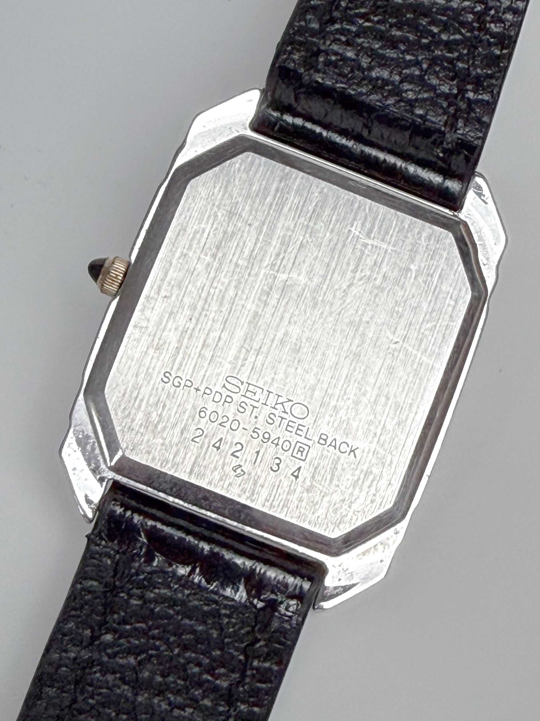 Seiko Seiko Dolce 6020-5940 Roman Numeral Tank Watch Size ONE SIZE - 10 Thumbnail