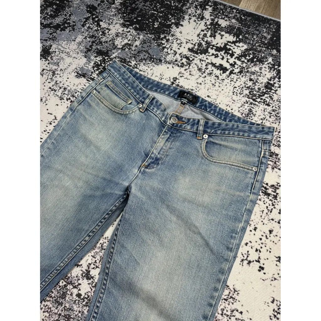 A.P.C. Apc Jeans Trousers Size 30 Blue Size US 30 / EU 46 - 3 Thumbnail
