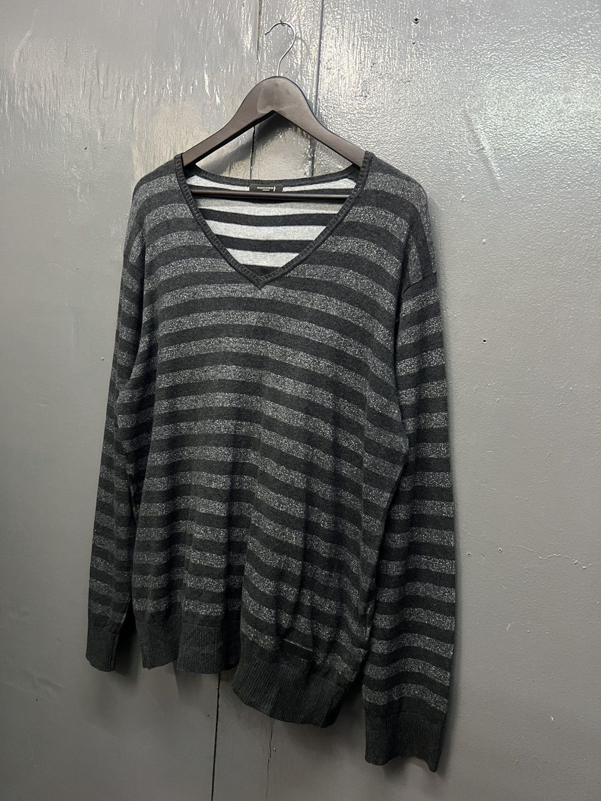 Mackintosh Mackintosh London Stripe Knitwear Size US XL / EU 56 / 4 - 3 Thumbnail