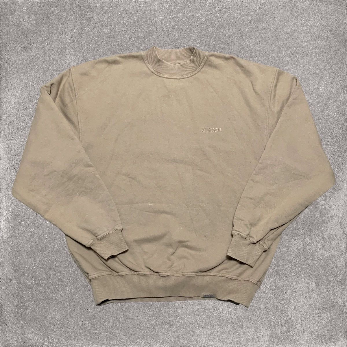Represent Clo. Represent Small Blanks Beige Sweater Sweatshirt Crewneck Size US S / EU 44-46 / 1 - 1 Thumbnail