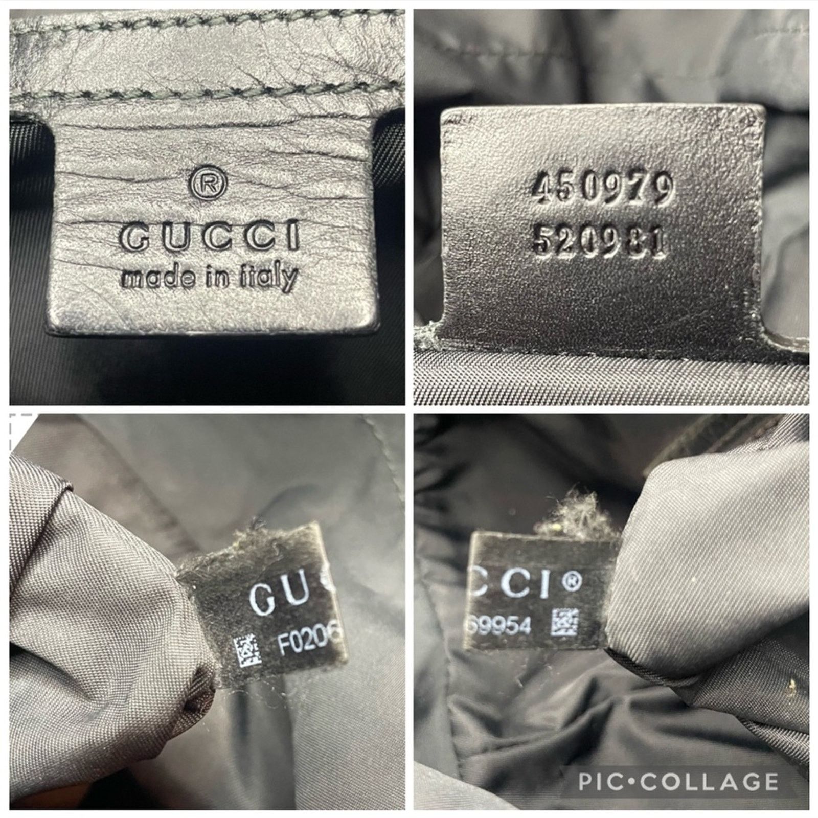 Gucci Gucci Techno Web Tiger Head Drawstring Backpack 450979 Size ONE SIZE - 12 Thumbnail