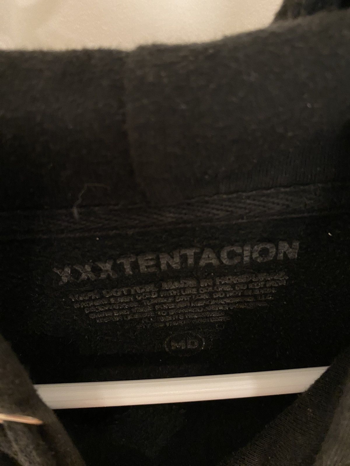 Members Only × Revenge XXXTENTACION “Skins” Merch Black Hoodie Size US M / EU 48-50 / 2 - 3 Thumbnail