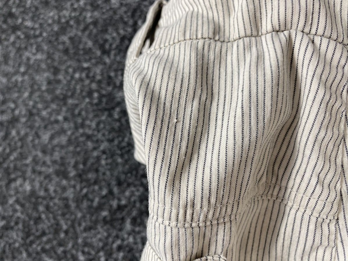 Annette Gortz × Rundholz Gothic Annette Gortz Baggy Relaxed Womens Striped Pants Rare Size 33" - 18 Thumbnail