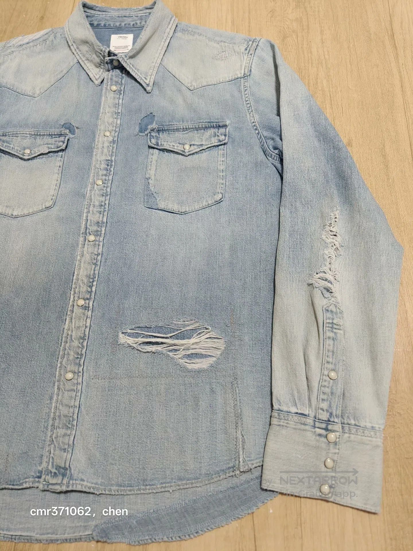 Visvim VISVIM 24SS SOCIAL SCULPTURE SHIRT. Size US M / EU 48-50 / 2 - 3 Thumbnail