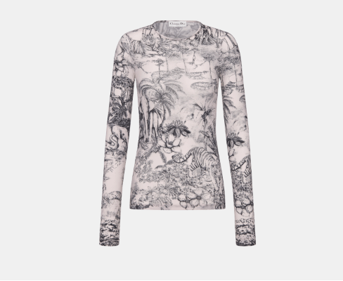 image of Dior O1Bcso1Str0524 Tops In White, Women's (Size Large)