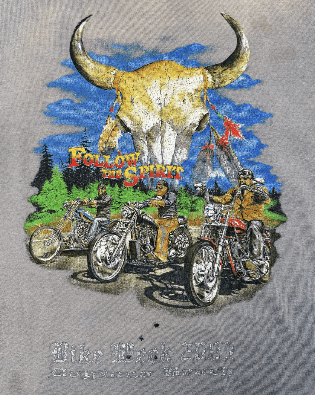 Other Vintage 2003 Bike Week Daytona Beach Faded T-Shirt Size US M / EU 48-50 / 2 - 2 Thumbnail