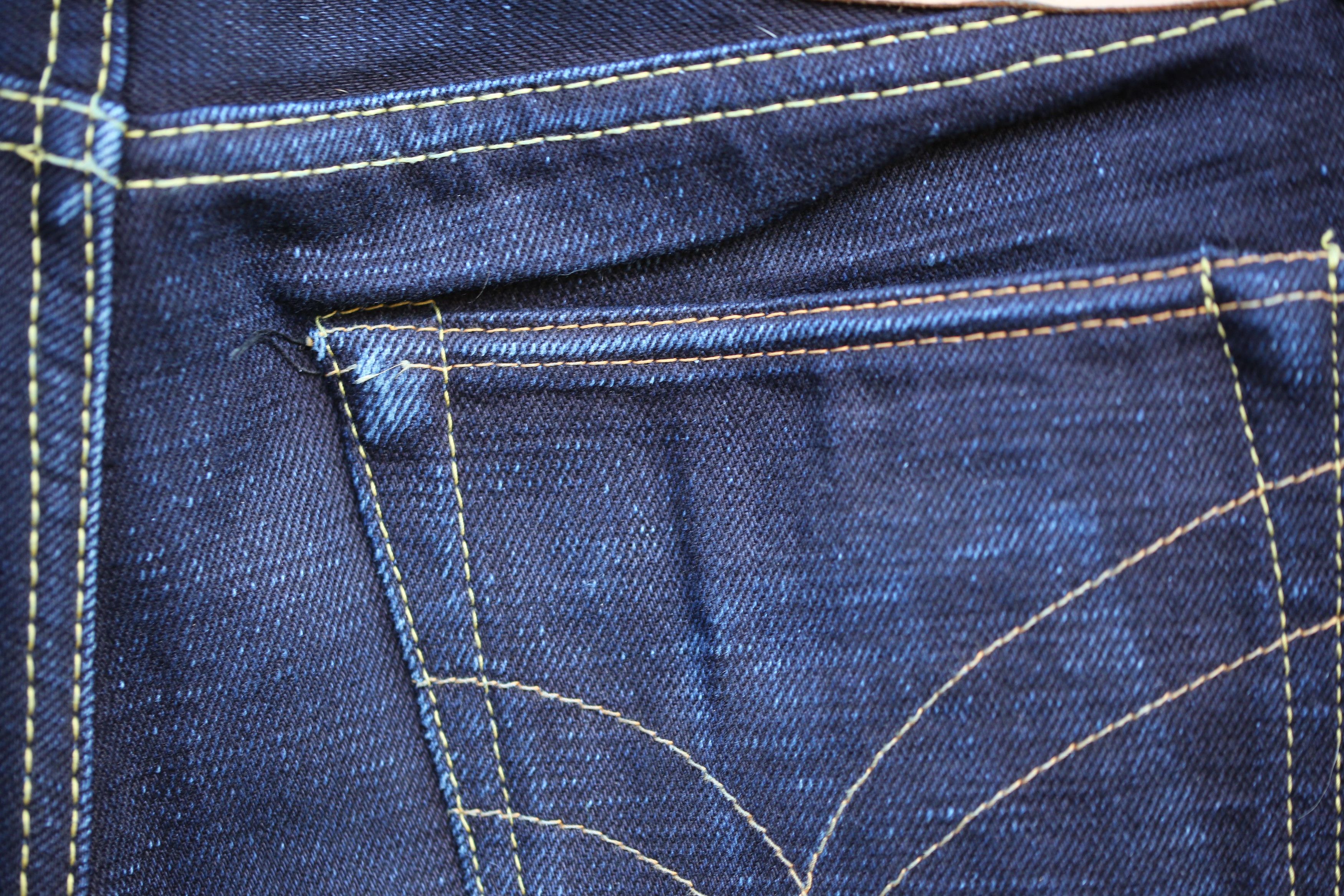 The Strike Gold SG5009ID (Double Indigo)- 15.5oz Size US 32 / EU 48 - 10 Thumbnail