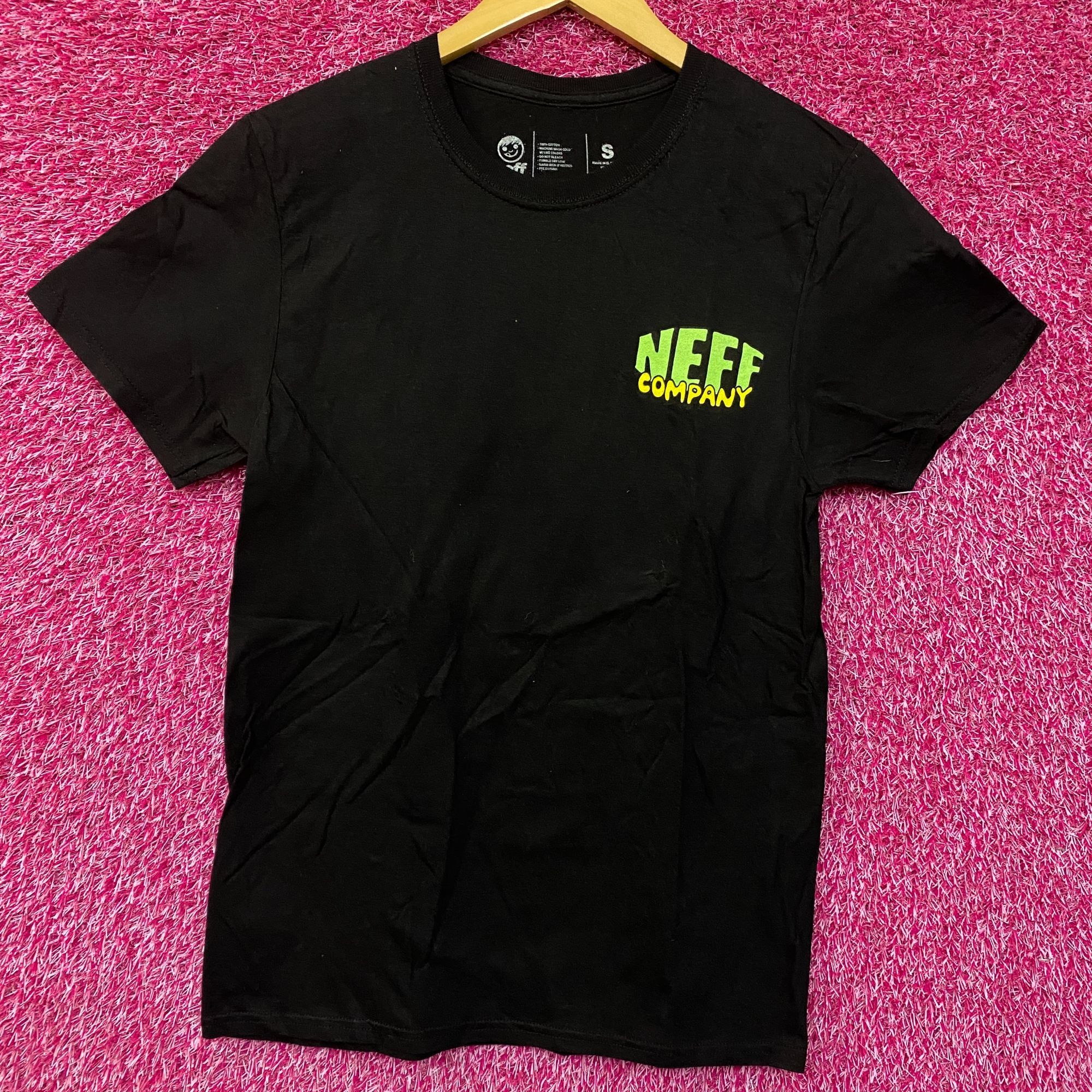 NEFF Neff Company Earth UFO Invasion Graphic Design T-Shirt Small Size US S / EU 44-46 / 1 - 4 Thumbnail