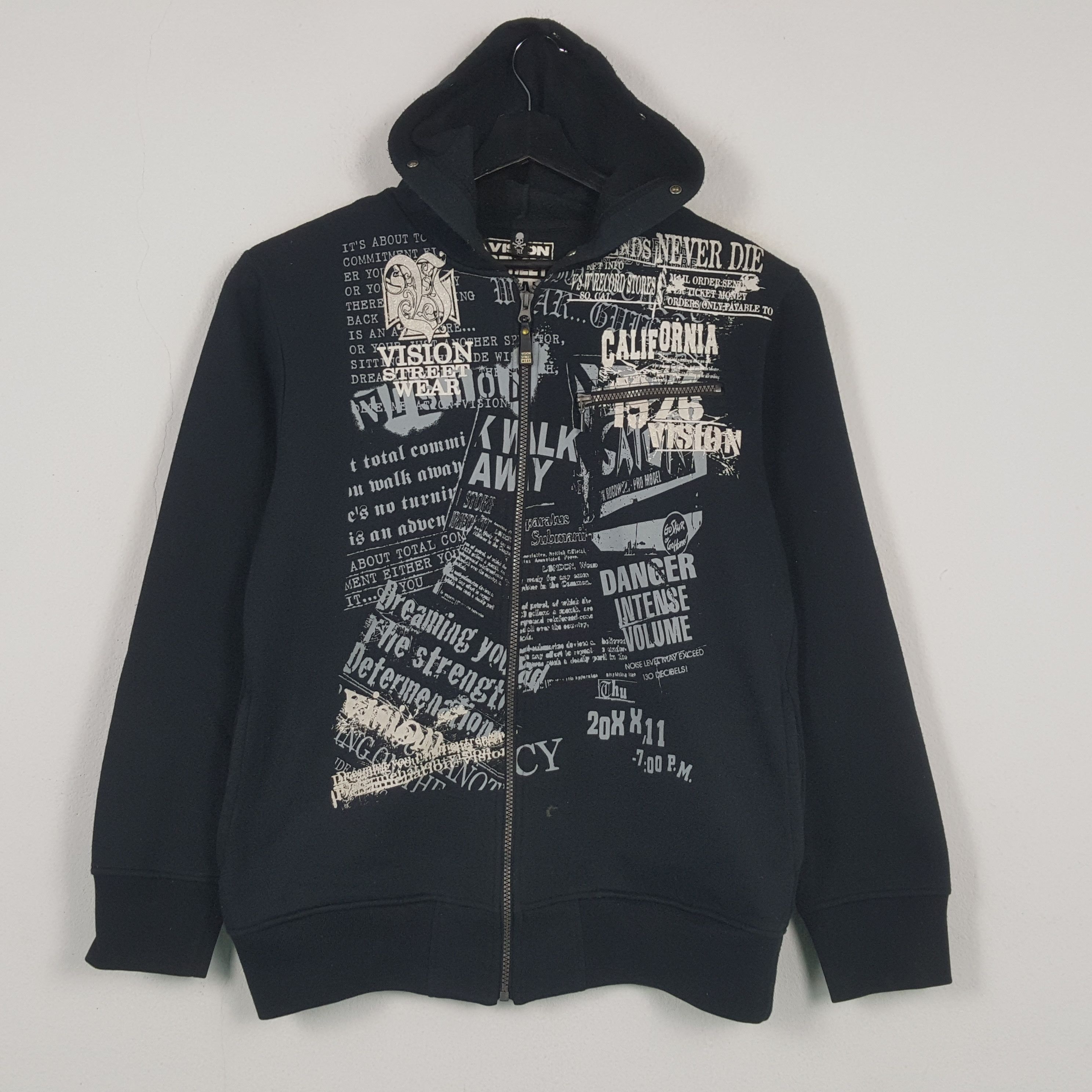 Vision Streetwear VISION STREET WEAR Streetwear Zipper Hoodies C295N16 Size US S / EU 44-46 / 1 - 1 Thumbnail