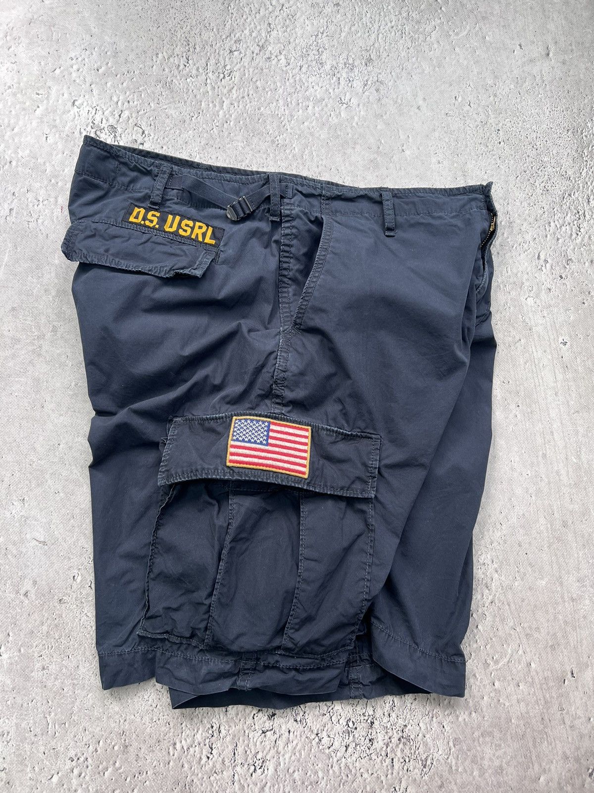 Polo Ralph Lauren Vintage cargo denim supply Ralph Lauren cargo shorts Size US 33 - 6 Thumbnail