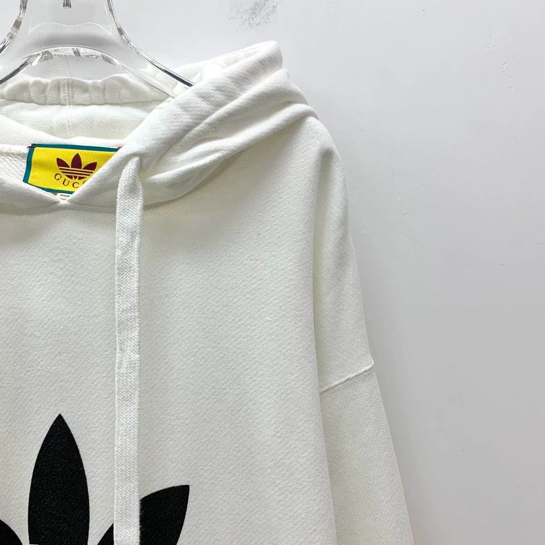 Gucci Gucci Co-branded white logo letter printed cotton hooded d Size US XXL / EU 58 / 5 - 3 Thumbnail
