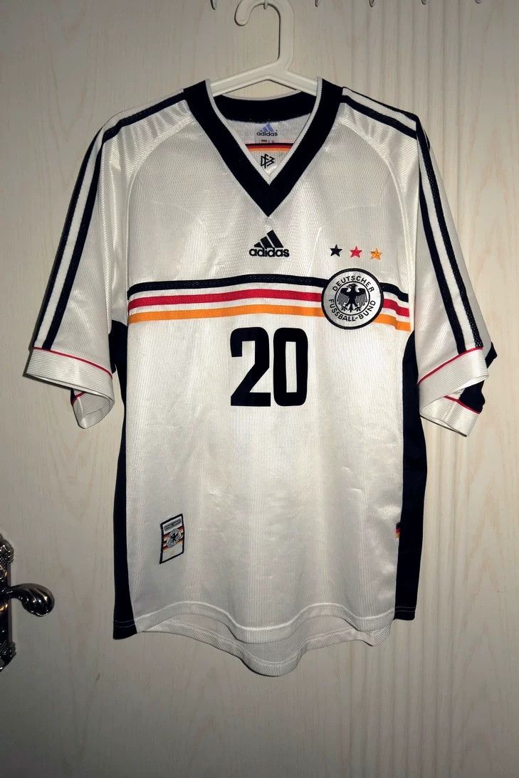 Other 1998 Germany #20 Oliver Bierhoff Jersey Size US M / EU 48-50 / 2 - 1 Thumbnail