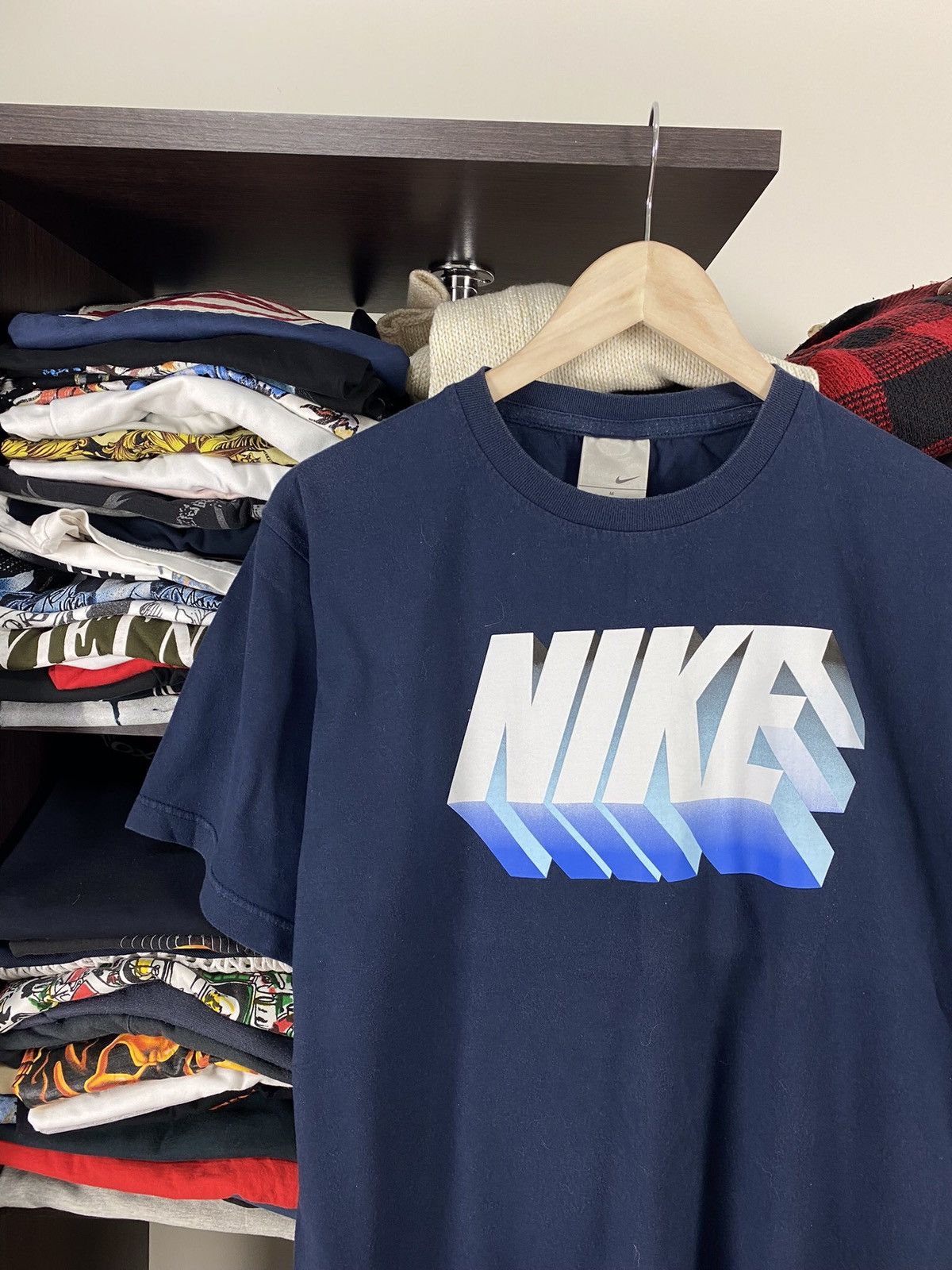 Nike × Vintage Vintage Nike 00s Tag Graphic Tee Size US M / EU 48-50 / 2 - 3 Thumbnail