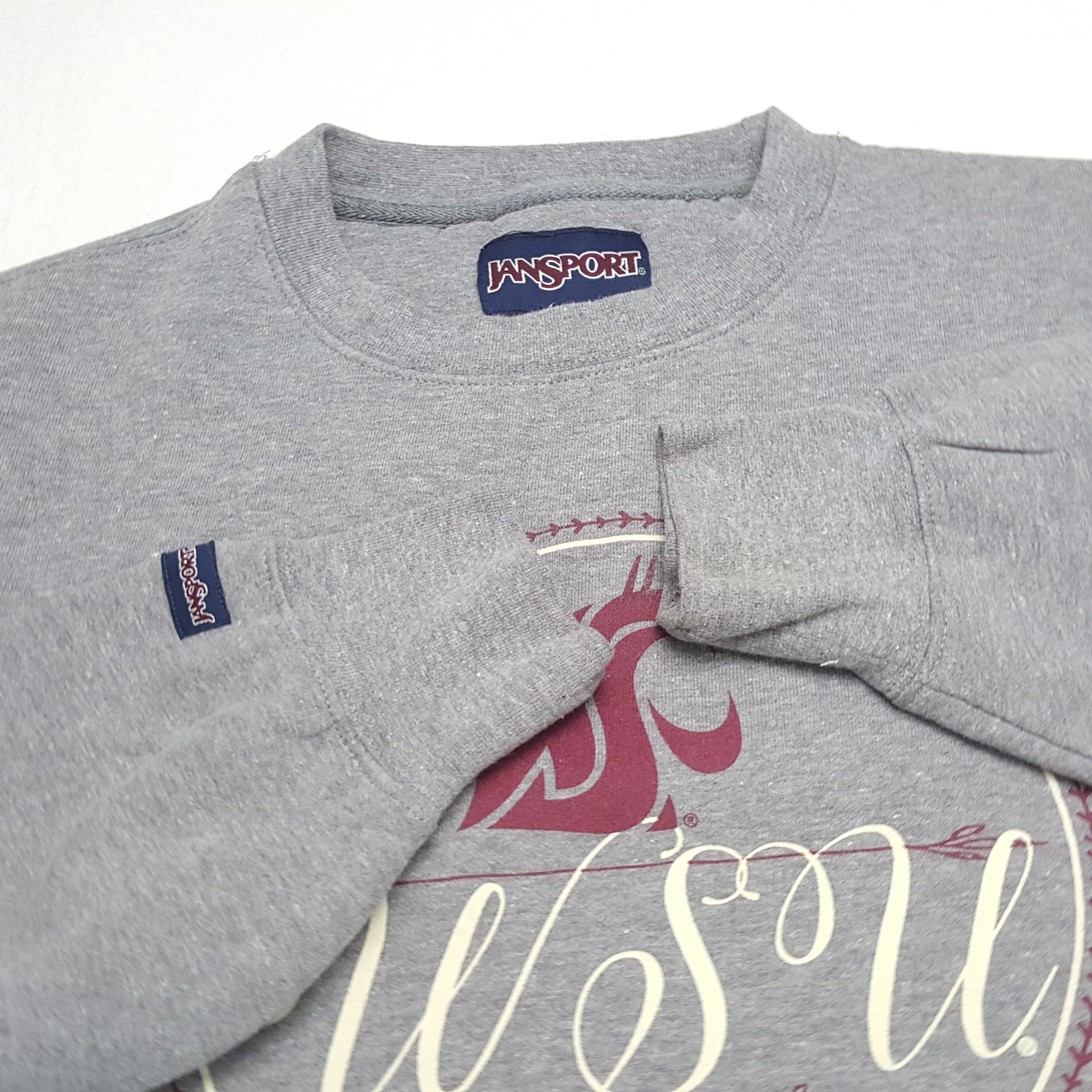 NBA × Vintage Vintage WSU COUGARS American Football Team NBA Sweatshirts Size US M / EU 48-50 / 2 - 8 Thumbnail