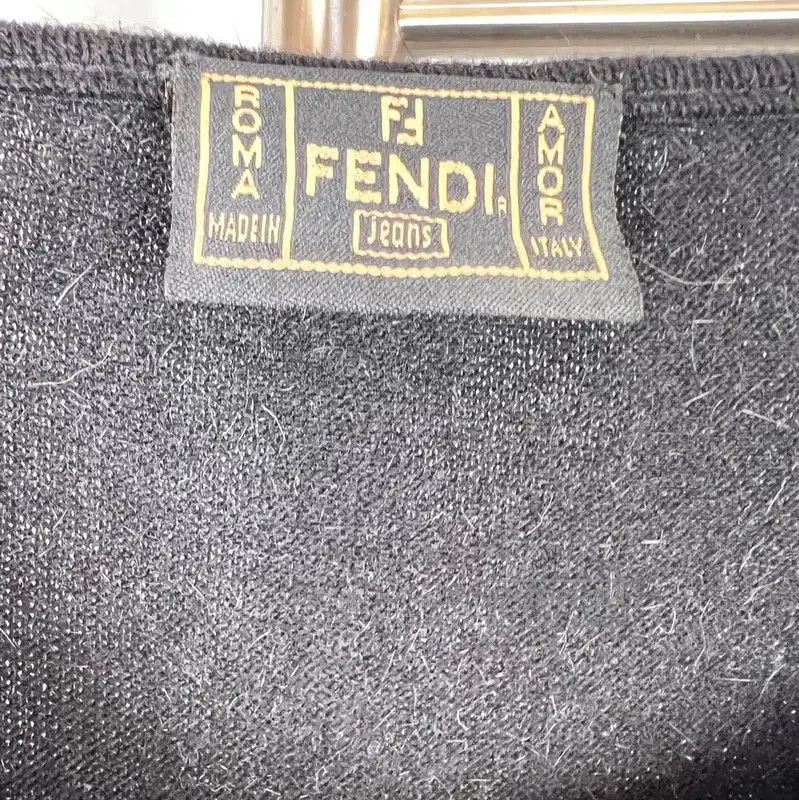 Fendi Fendi Black Ladies' Jacket . Size XXS / US 00 / IT 34 - 3 Thumbnail