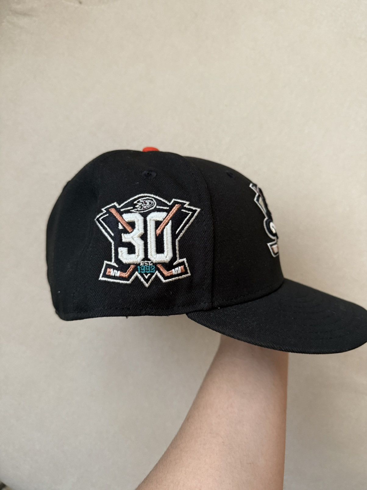 MyFitteds Hat dreams Anaheim ducks Fitteds Size ONE SIZE - 2 Thumbnail