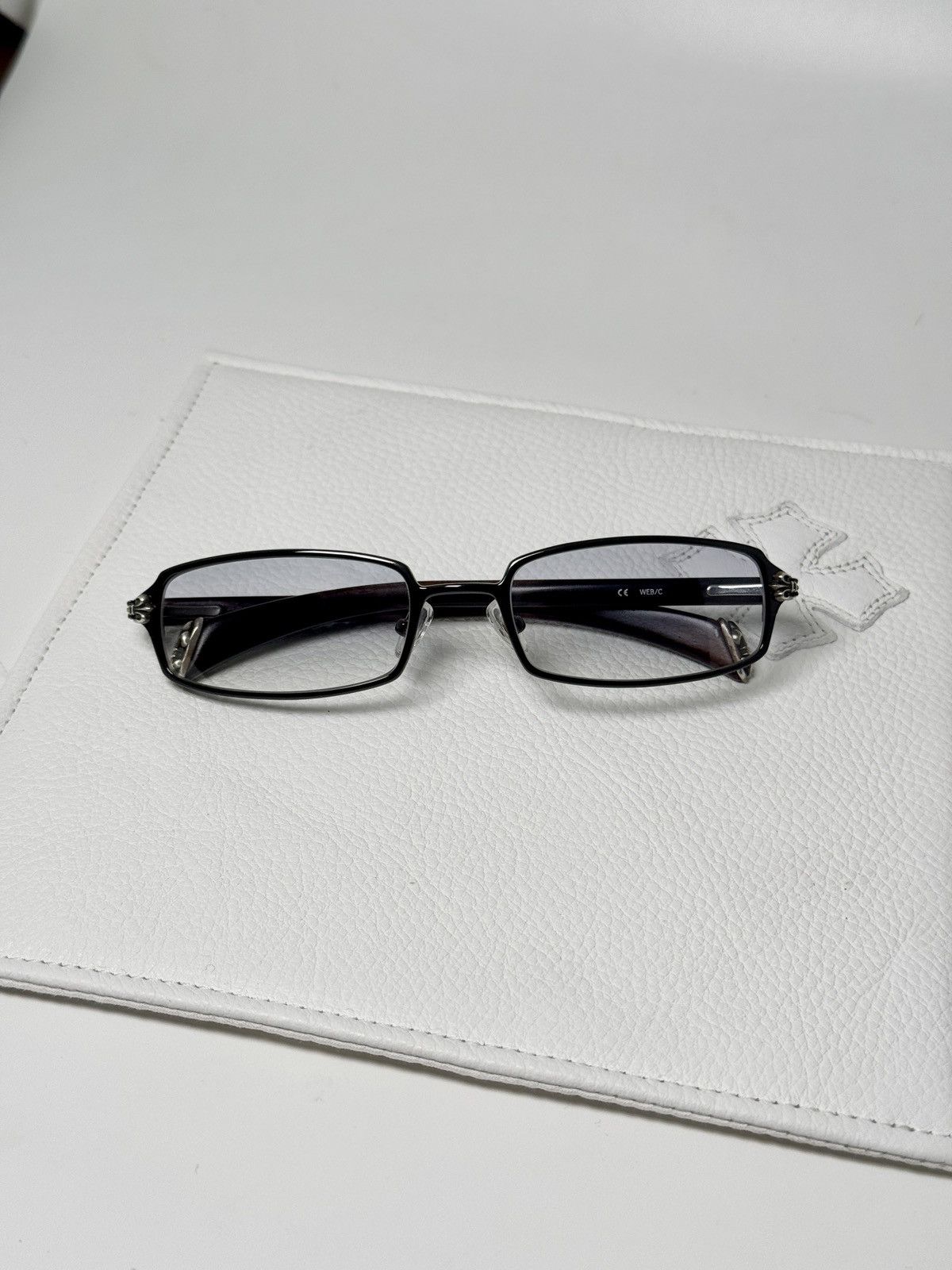Chrome Hearts *RARE* Chrome Hearts Blank Frank Fleur wooden sunglass Size ONE SIZE - 2 Thumbnail