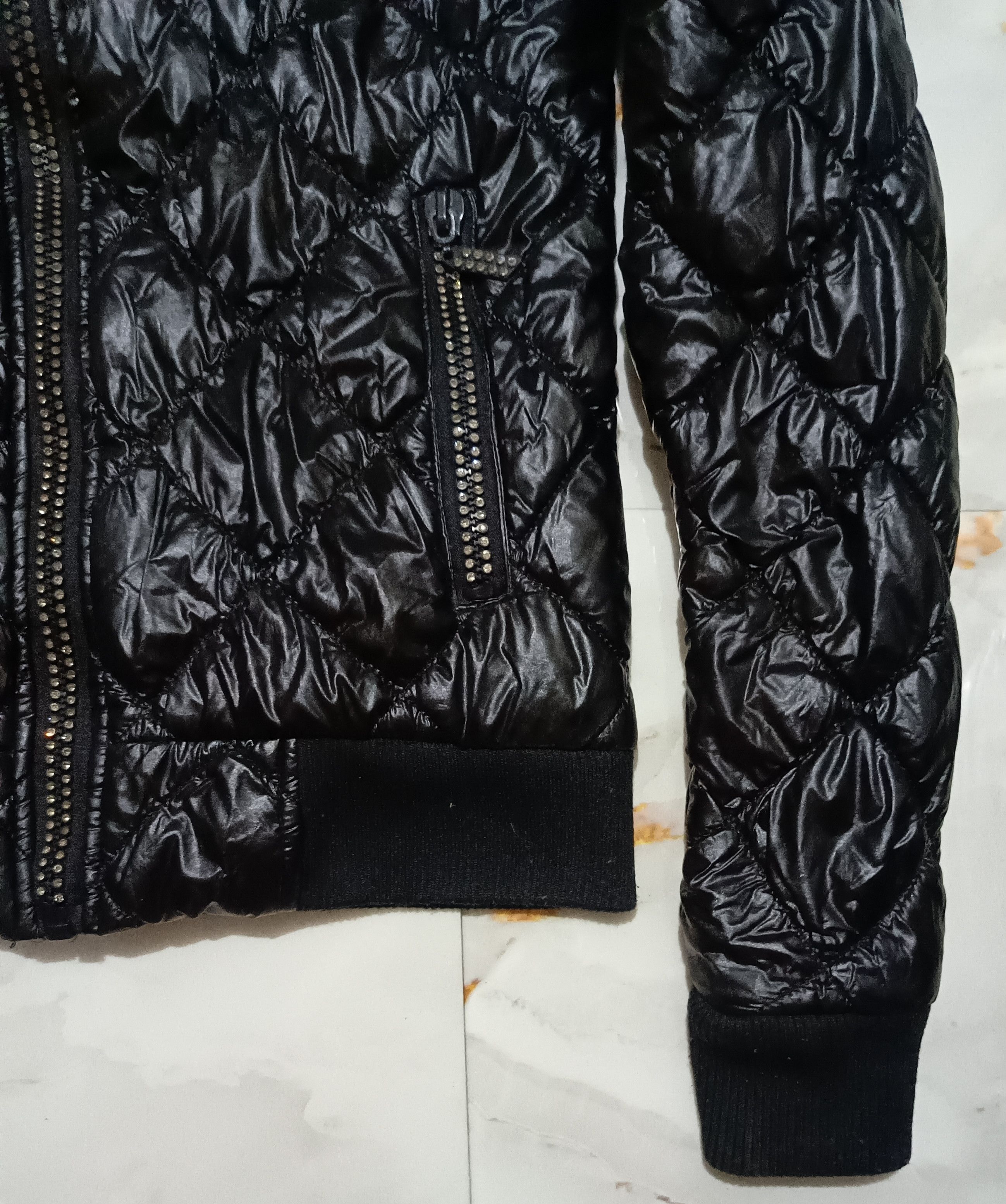 semanticdesign 2000's Crazy7Tribe - Down Ultar Waxed Puffer Jacket Size US M / EU 48-50 / 2 - 7 Thumbnail