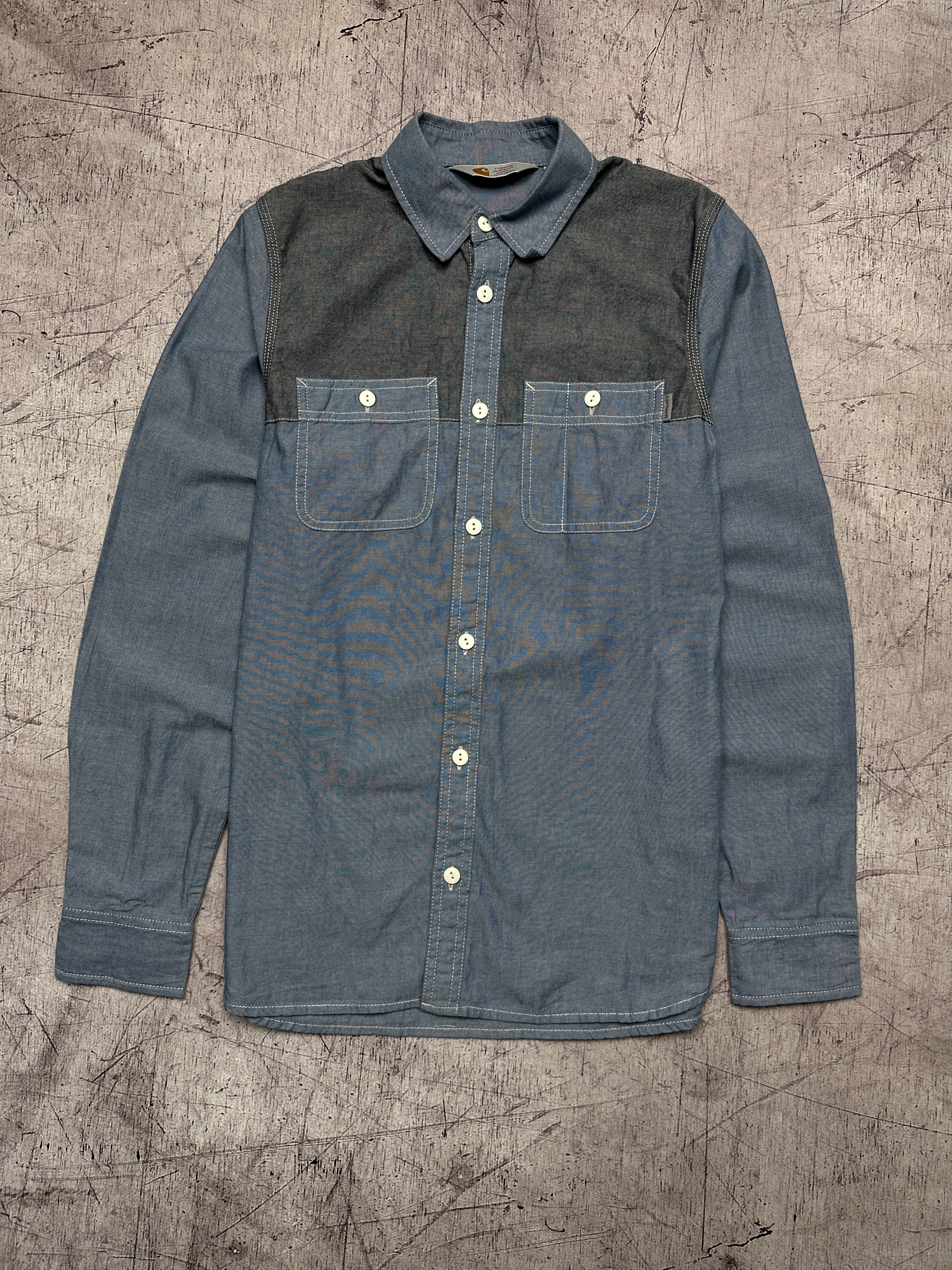 Carhartt Wip Carhartt Wip Mens Harrison Denim Shirt Size US S / EU 44-46 / 1 - 1 Thumbnail