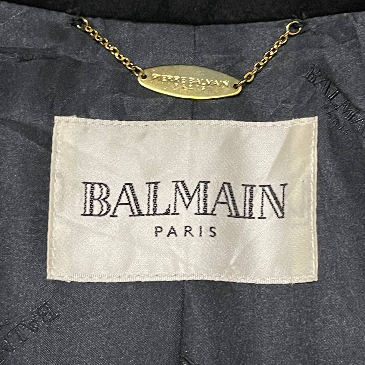 Balmain Vintage Balmain Paris Cashmere 100% Long Coat Size US M / EU 48-50 / 2 - 7 Thumbnail