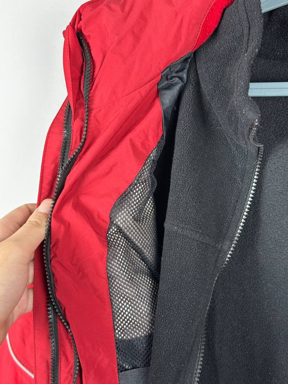 SALEWA Salewa 2 In 1 Outdoor Red Jacket Fleece Gorpcore Size US XL / EU 56 / 4 - 13 Thumbnail