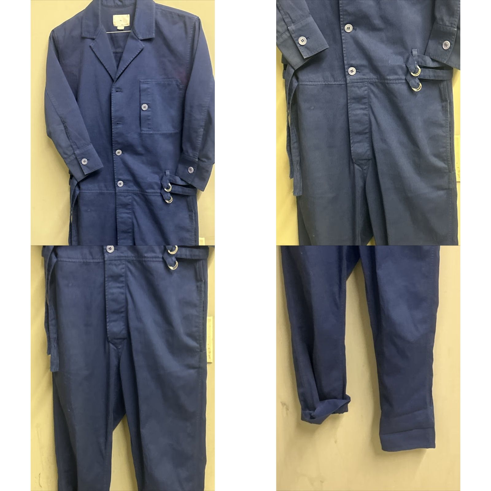 Band Of Outsiders VINTAGE Band of Outsiders Coverall Women Size 0 Blue One-Piece Size 25" / US 0 / IT 36 - 8 Thumbnail