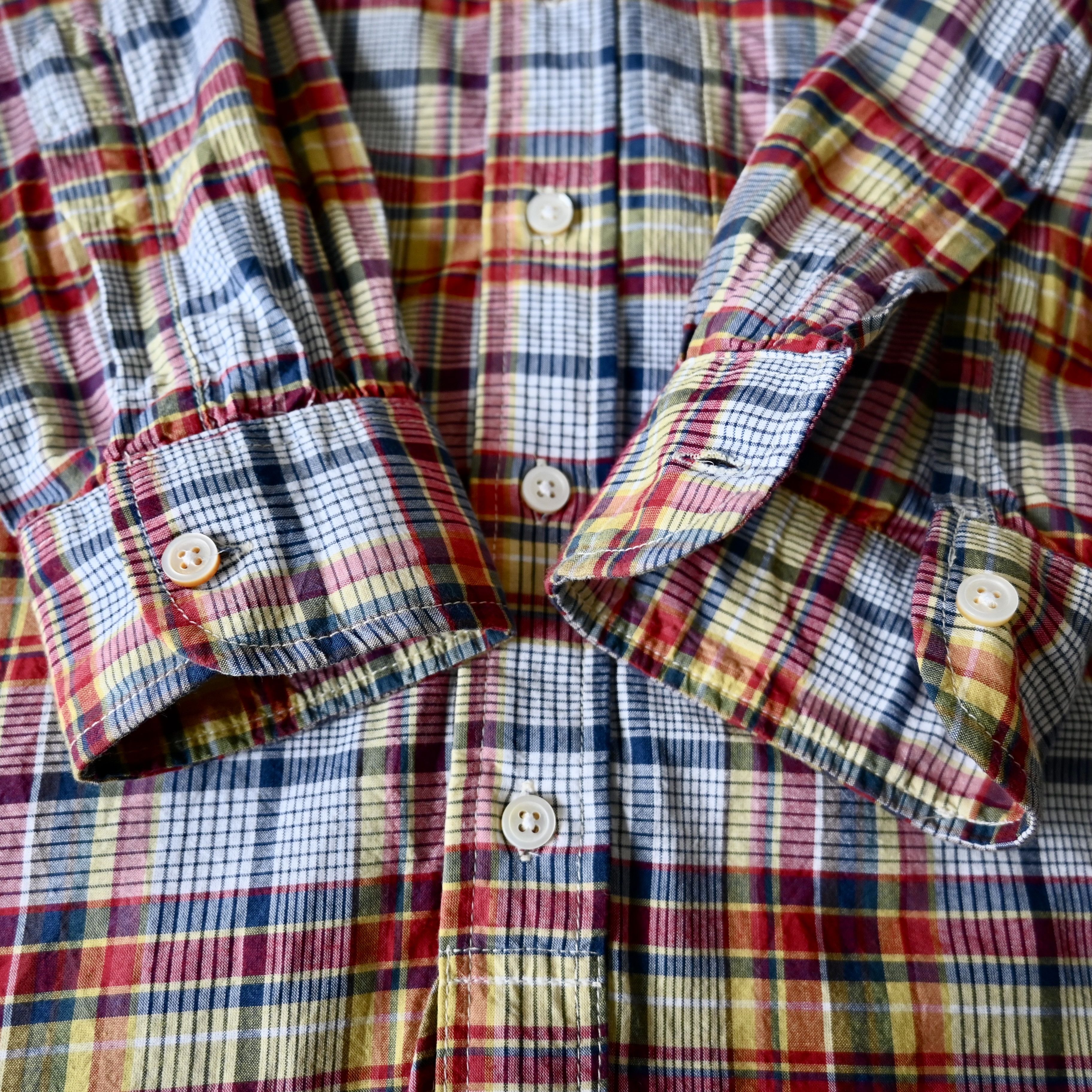 Engineered Garments Engineered Garments 19th century BD shirt, cotton madras Size US XS / EU 42 / 0 - 14 Thumbnail