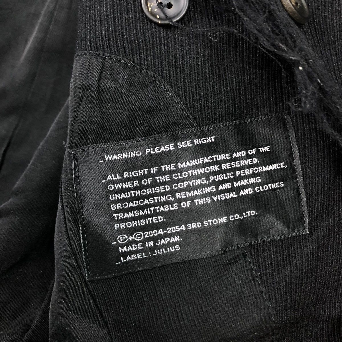 Julius 🔥RICH BLACK JULIUS 2005 AUTUMN & WINTER COLLECTION THIEVES Size US S / EU 44-46 / 1 - 15 Thumbnail
