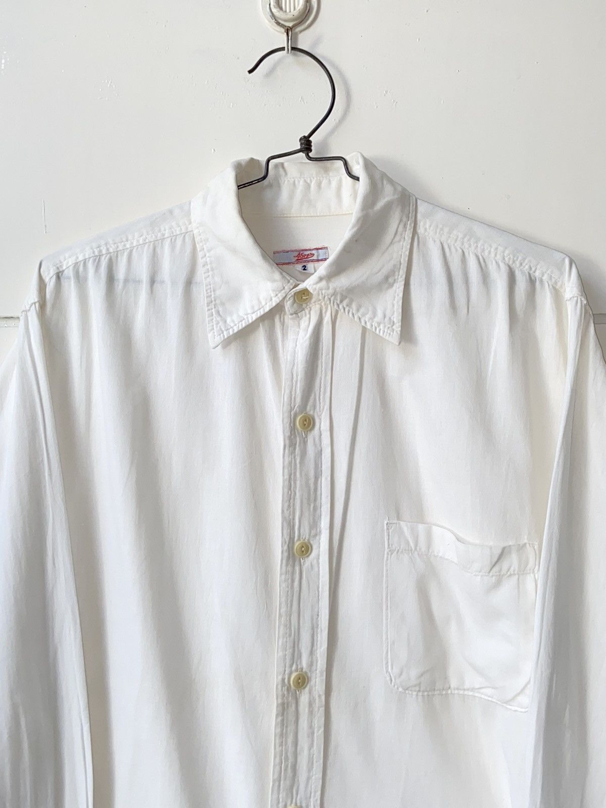 45rpm 45RPM White Shirt Size US L / EU 52-54 / 3 - 3 Thumbnail