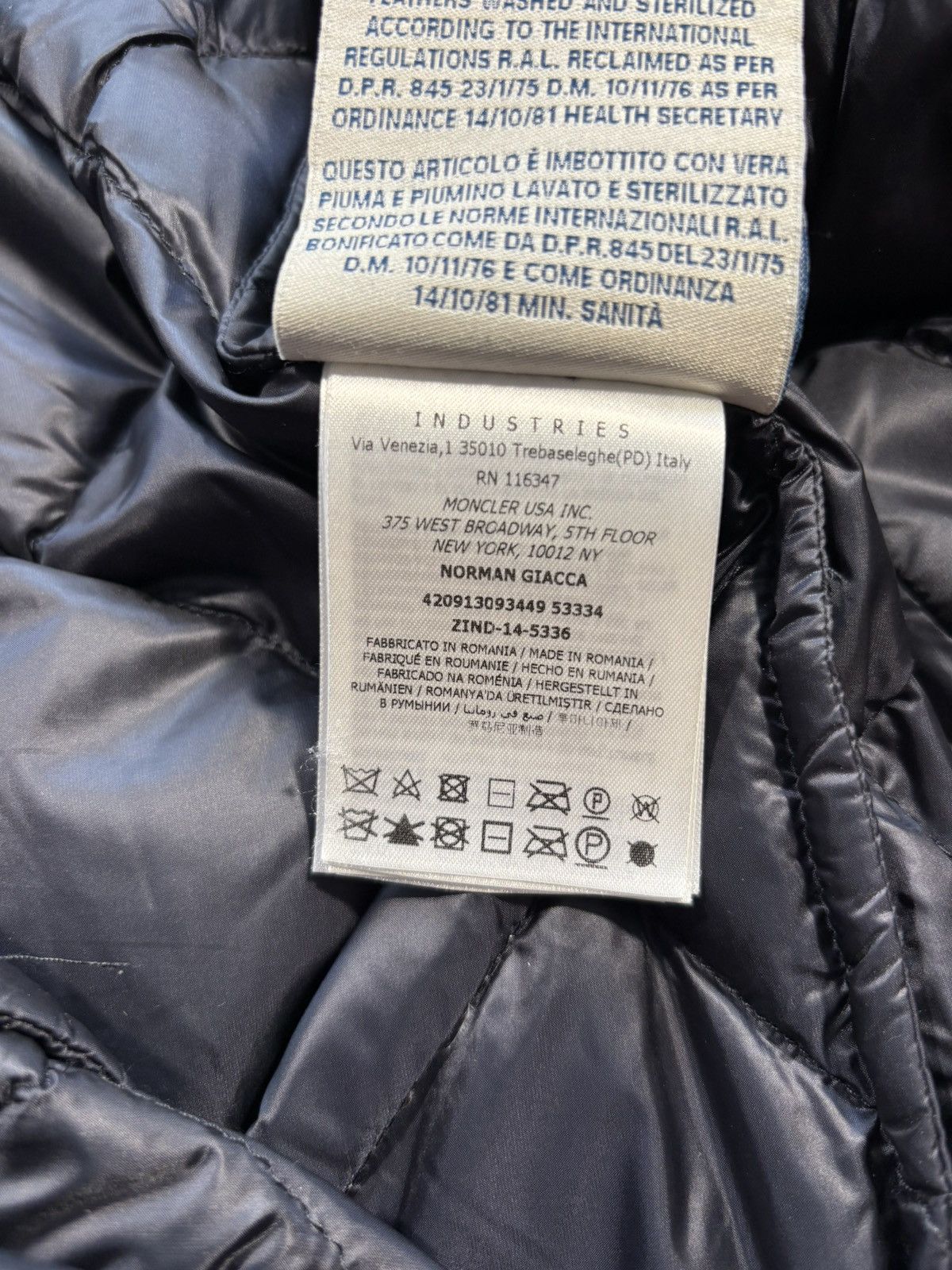 Moncler Moncler Puffer Jacket Norman Size 3 Size US M / EU 48-50 / 2 - 10 Thumbnail
