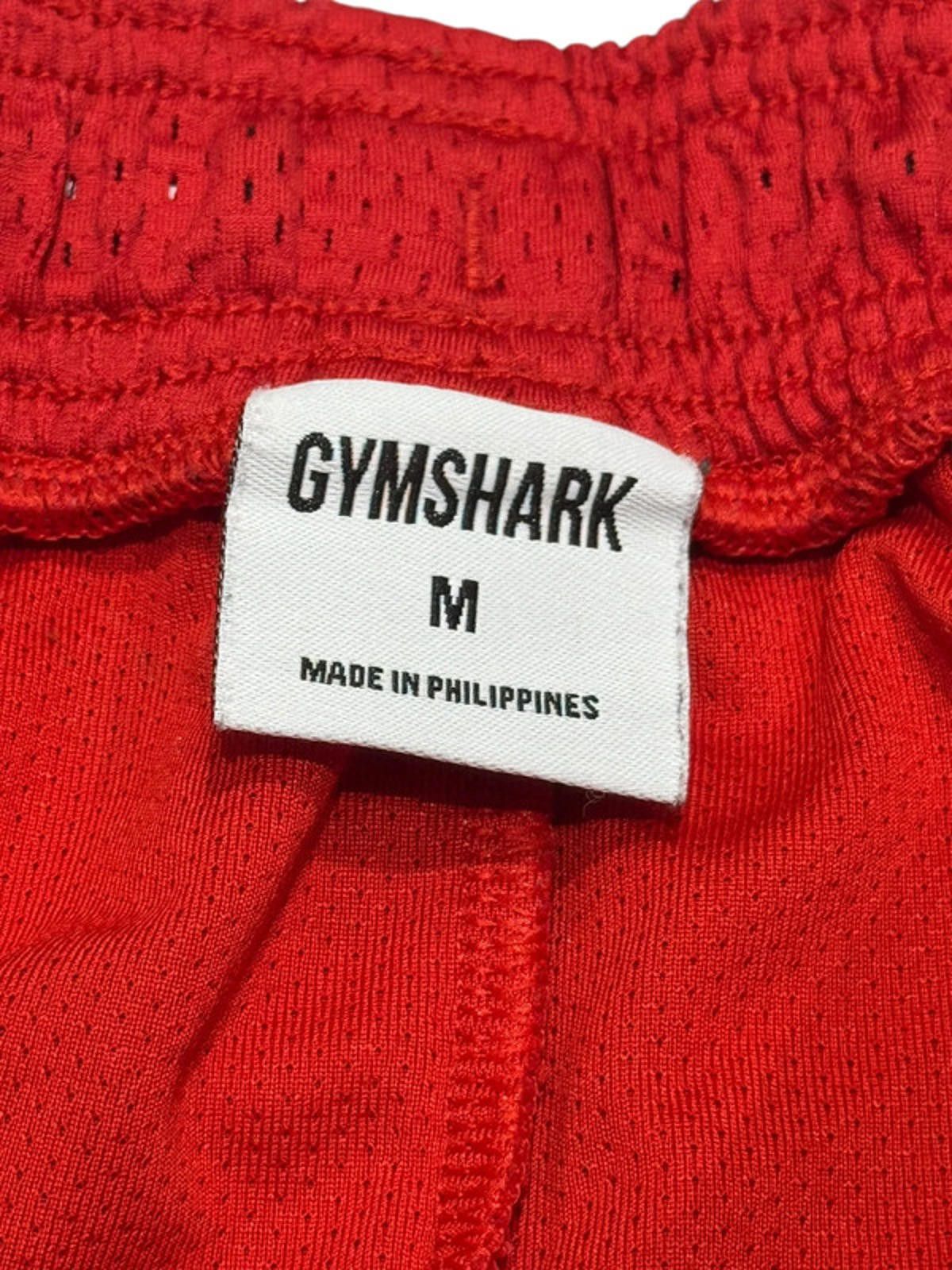 Gymshark Men’s Red Gymshark Mesh Shorts Size M– Same Day Shipping Size US 32 / EU 48 - 5 Thumbnail