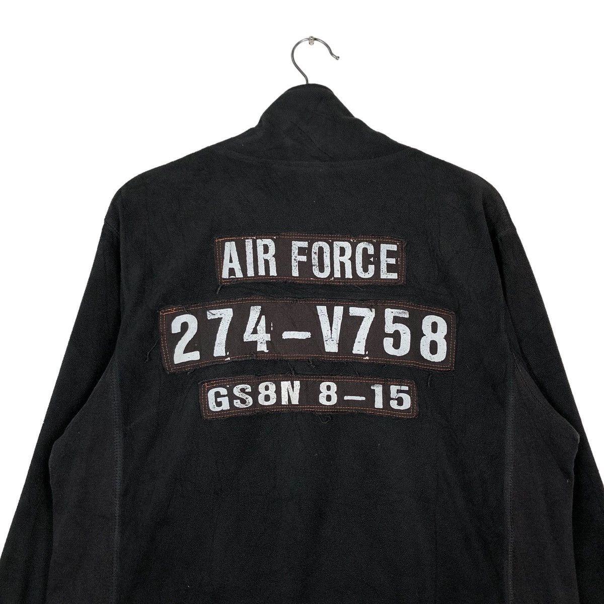 Avirex 📌VINTAGE BIKER JACKET AVIREX USA BIG LOGO MILITARY Size US L / EU 52-54 / 3 - 3 Thumbnail