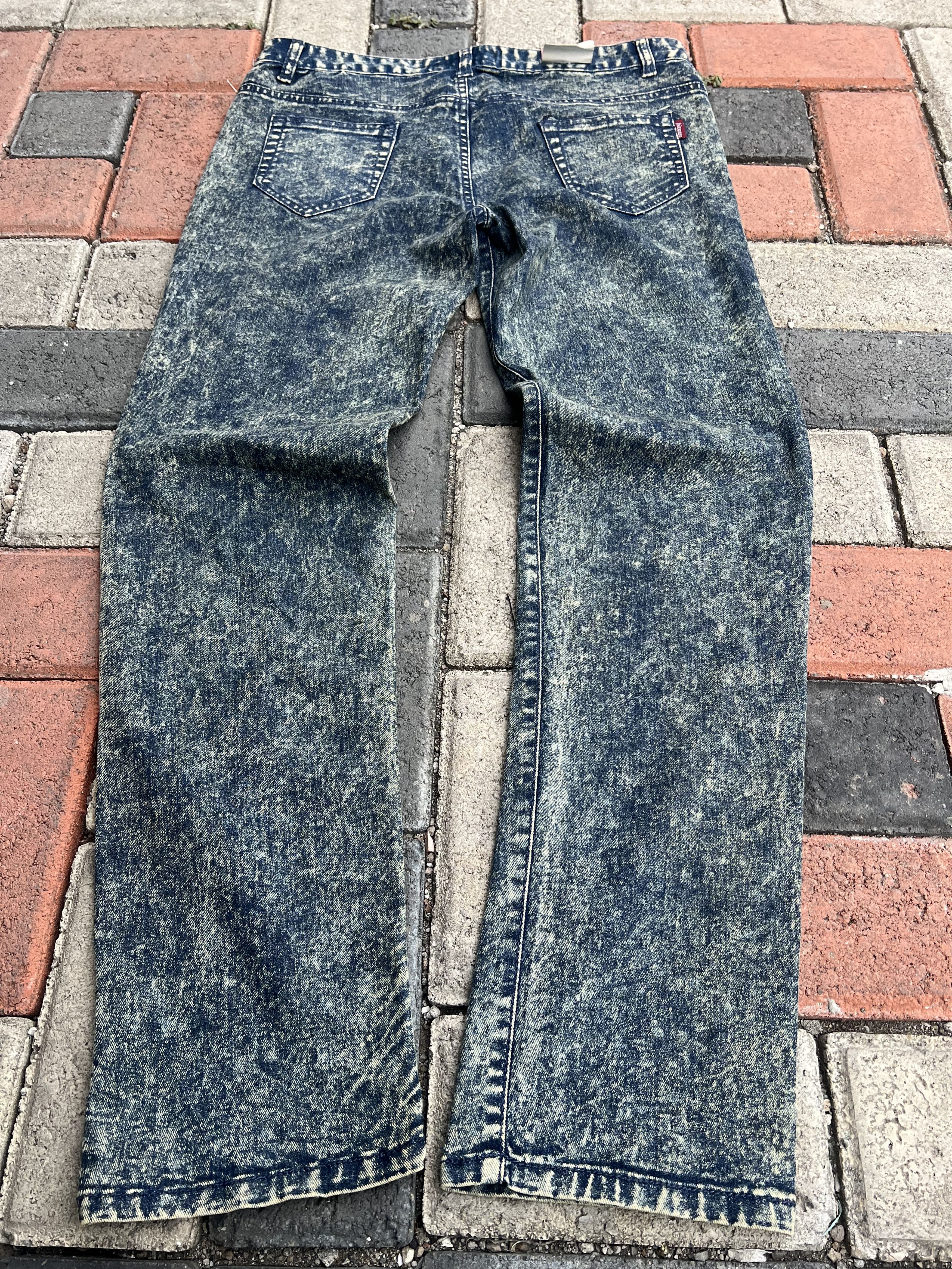Japanese Brand 2000s Archival Hysteric Loose Fit Wash Jeans y2k Lgb Ifsix Size US 33 - 2 Thumbnail